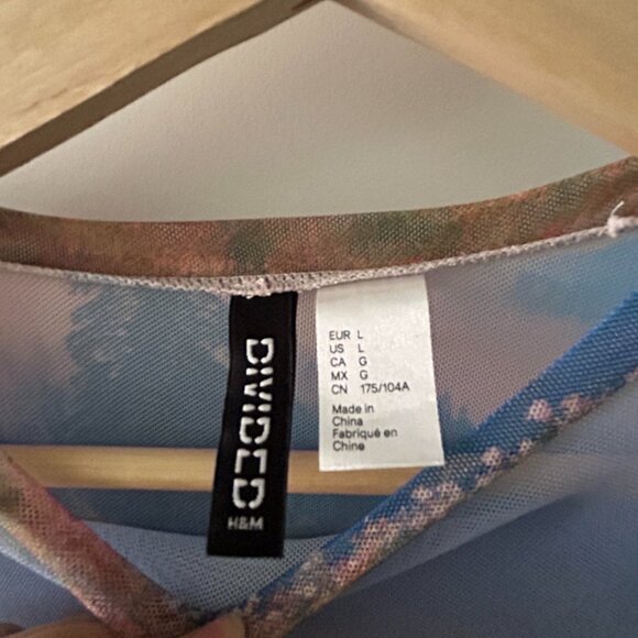 Sheer Long Sleeve T-shirt - Picture 4 of 5